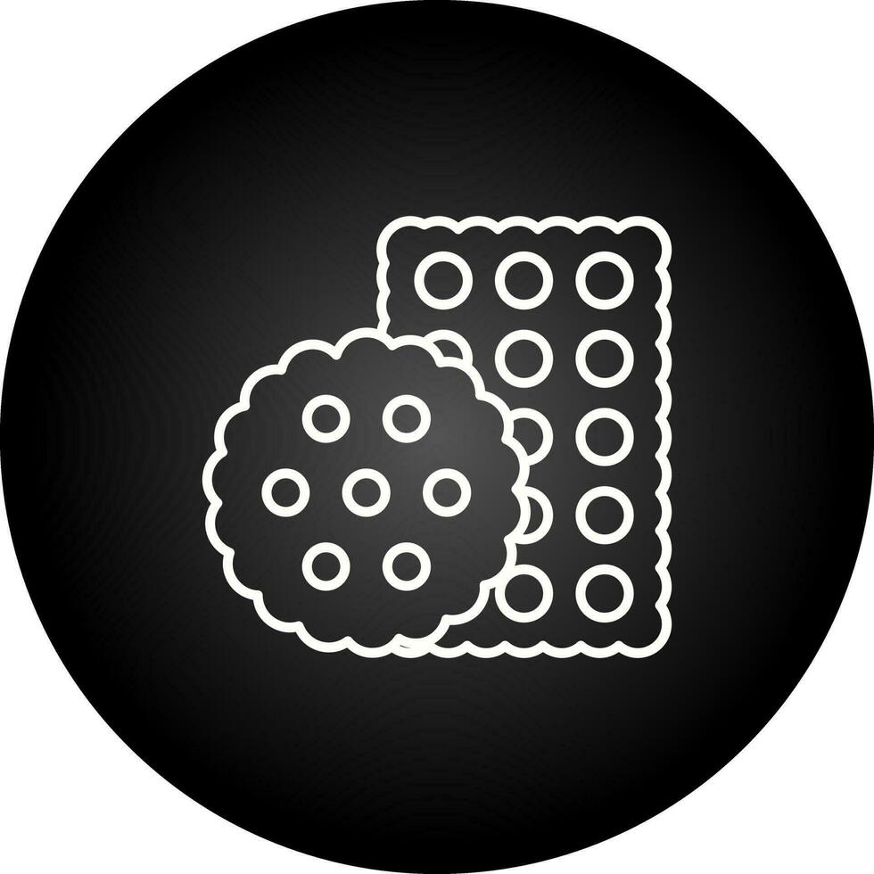 Biscuit Vector Icon