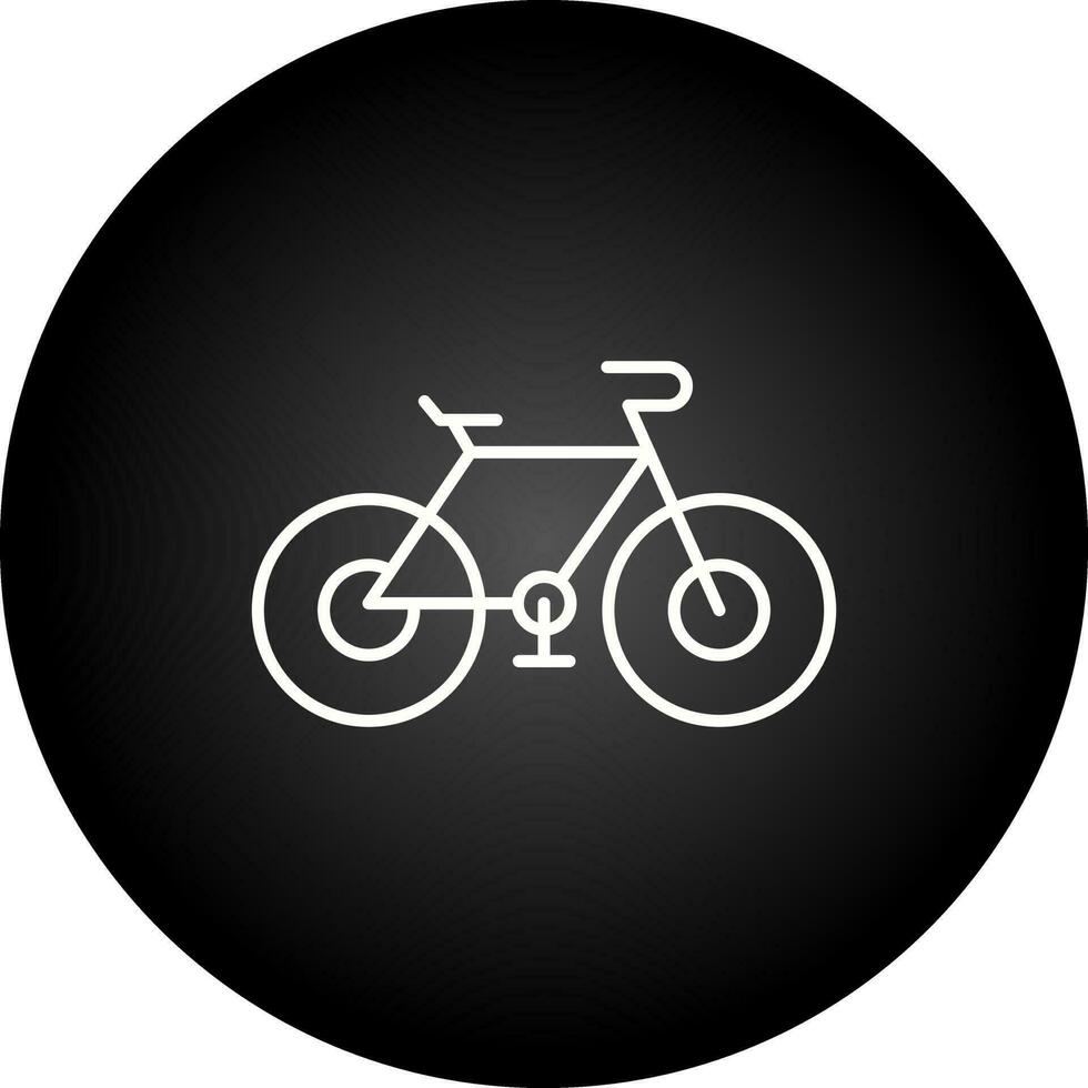 icono de vector de bicicleta