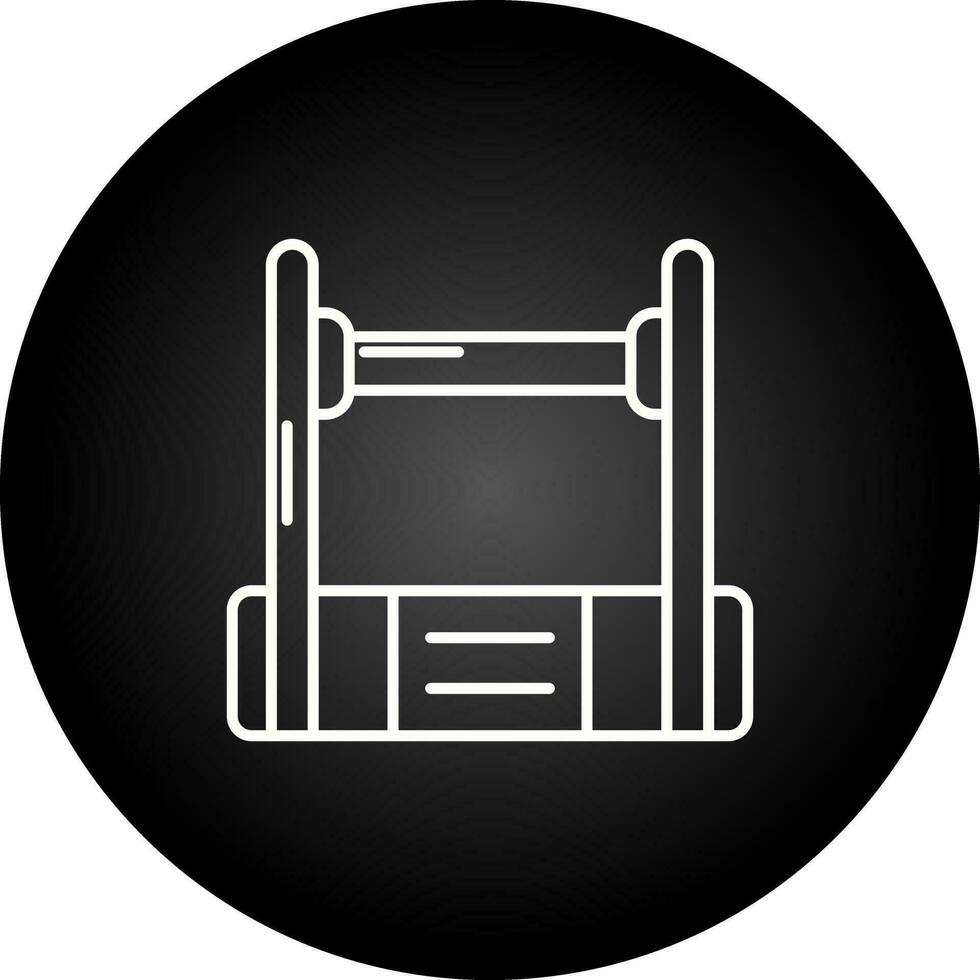 High Jump Vector Icon