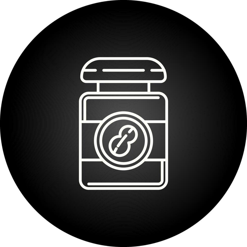 Peanut Butter Vector Icon