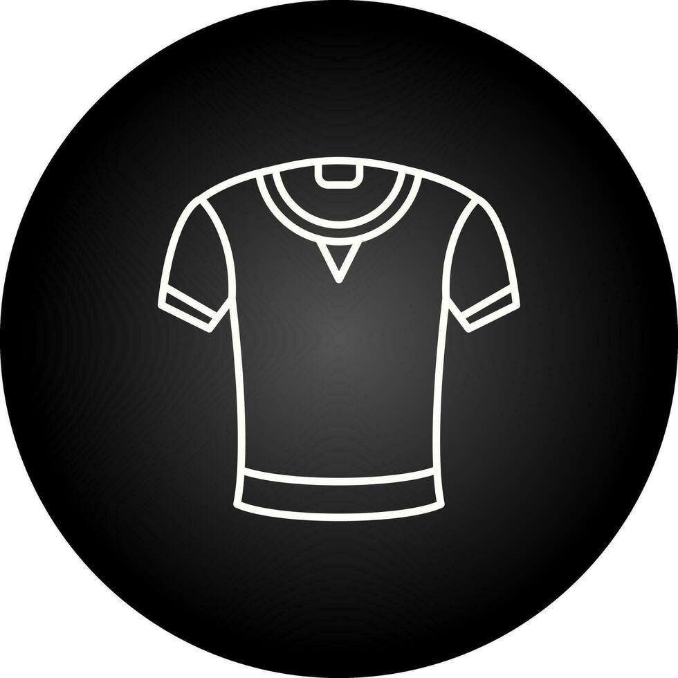 icono de vector de camiseta