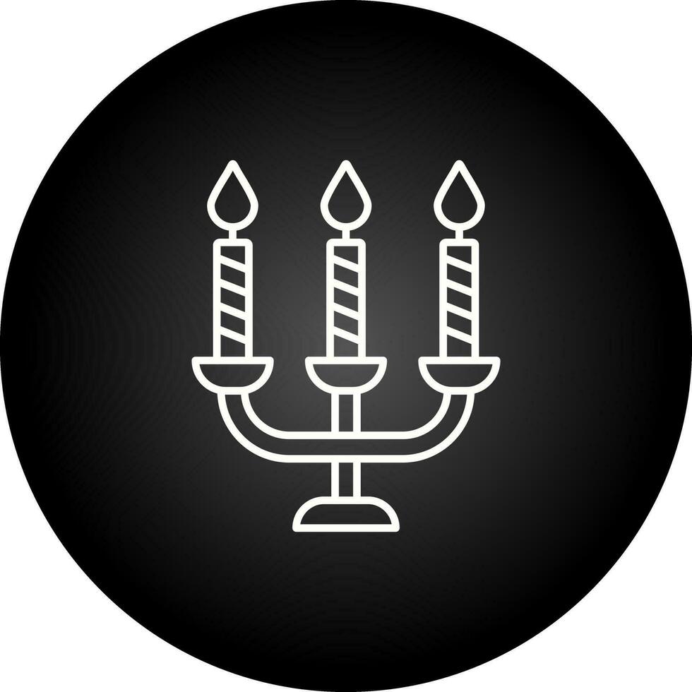 icono de vector de velas