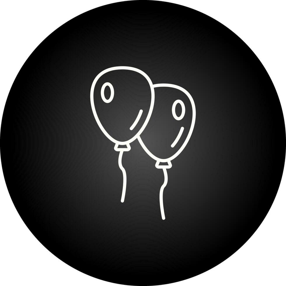 Balloons Vector Icon