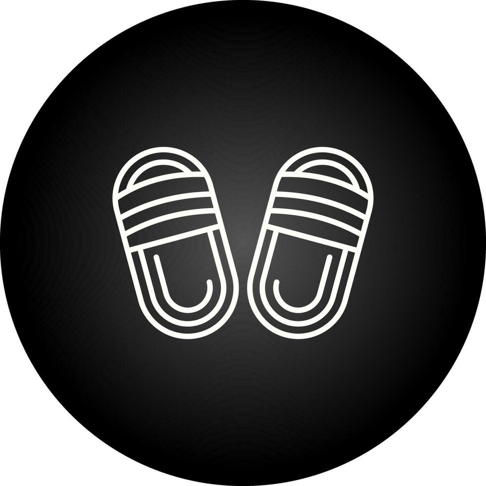 Slippers Vector Icon