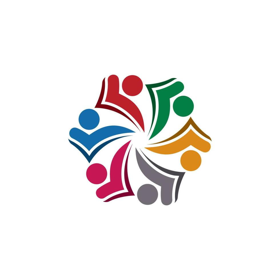 People icon work group vector