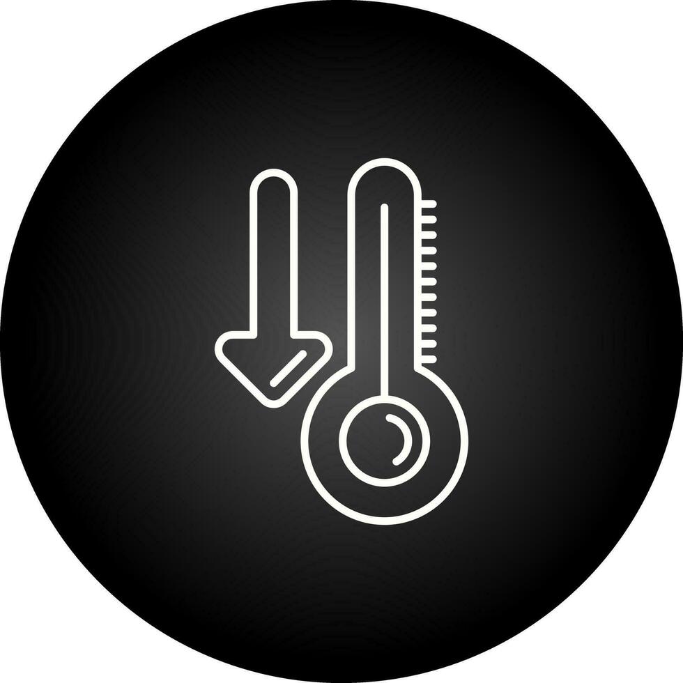 Low Temperature Vector Icon