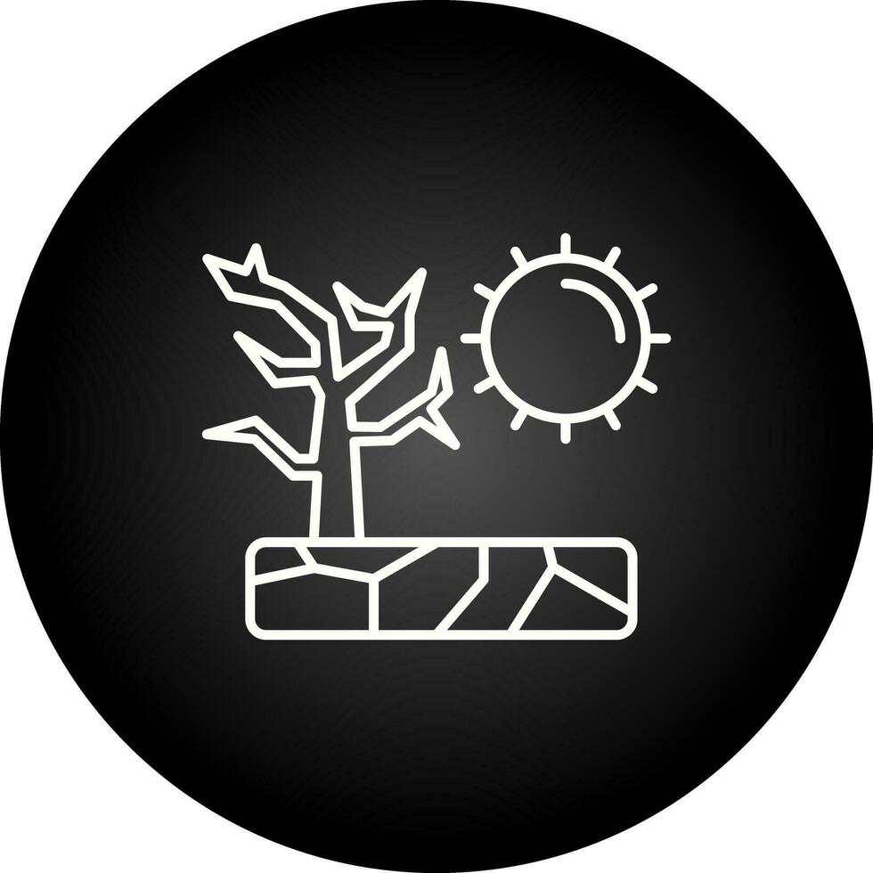 Drought Vector Icon