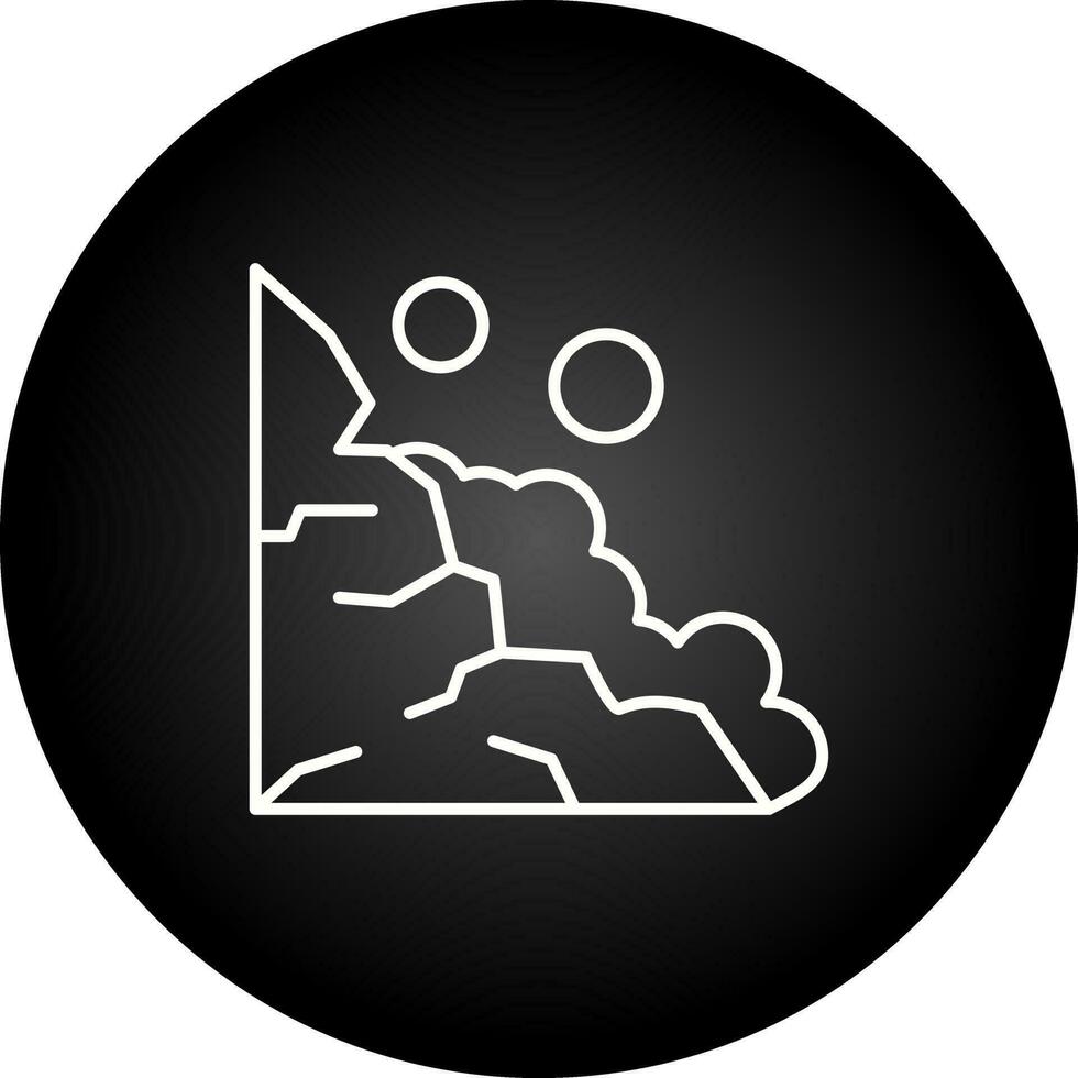 Landslide Vector Icon