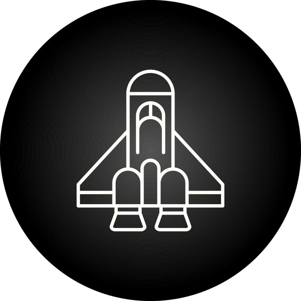 Spaceship Vector Icon