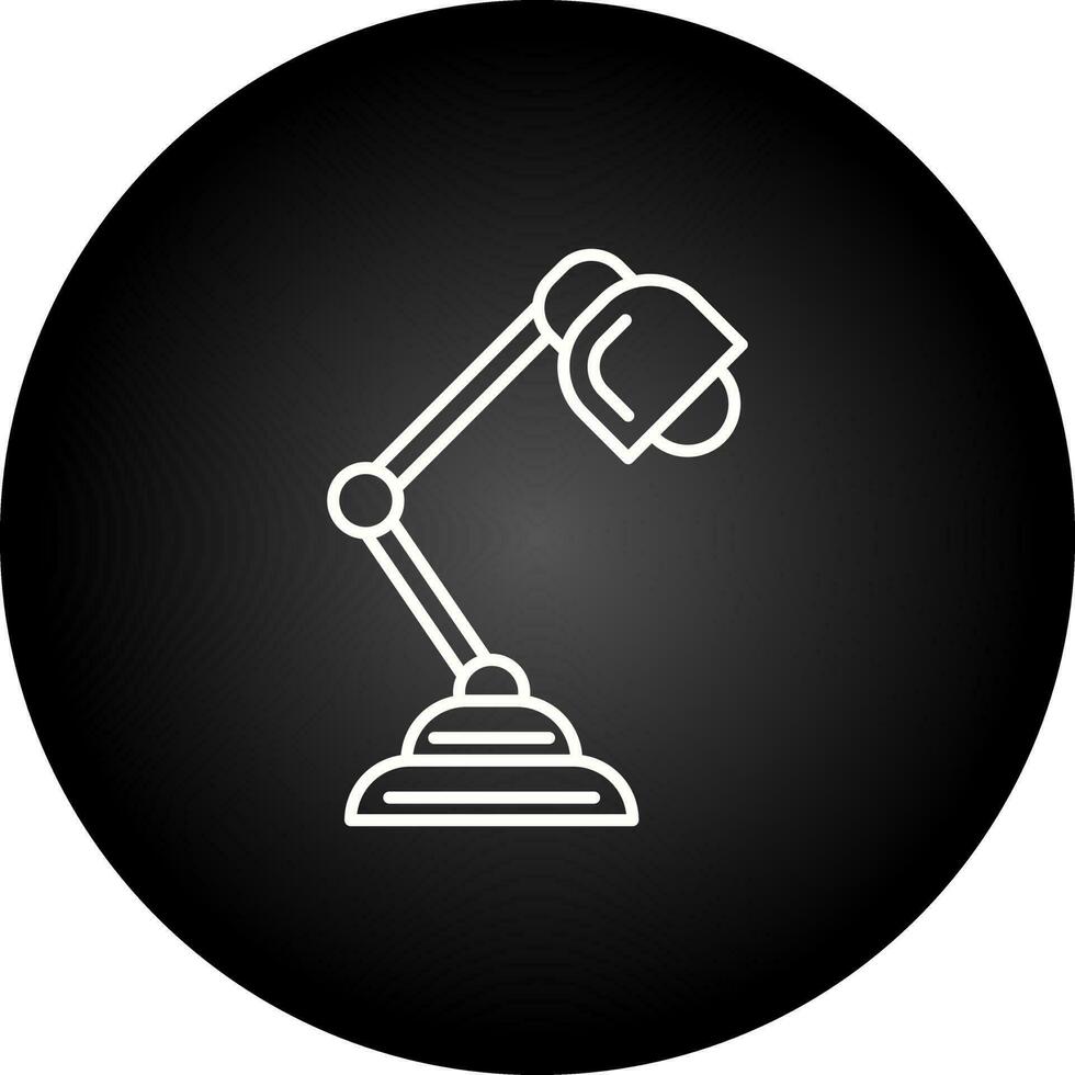 Table Lamp Vector Icon