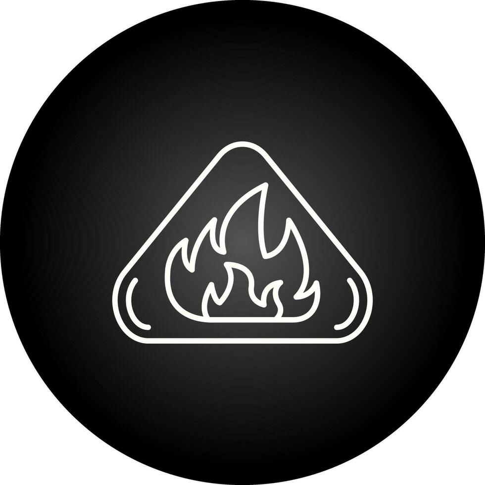 Fire Danger Vector Icon