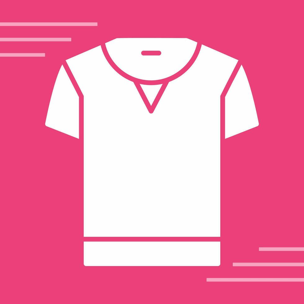 T Shirt Vector Icon
