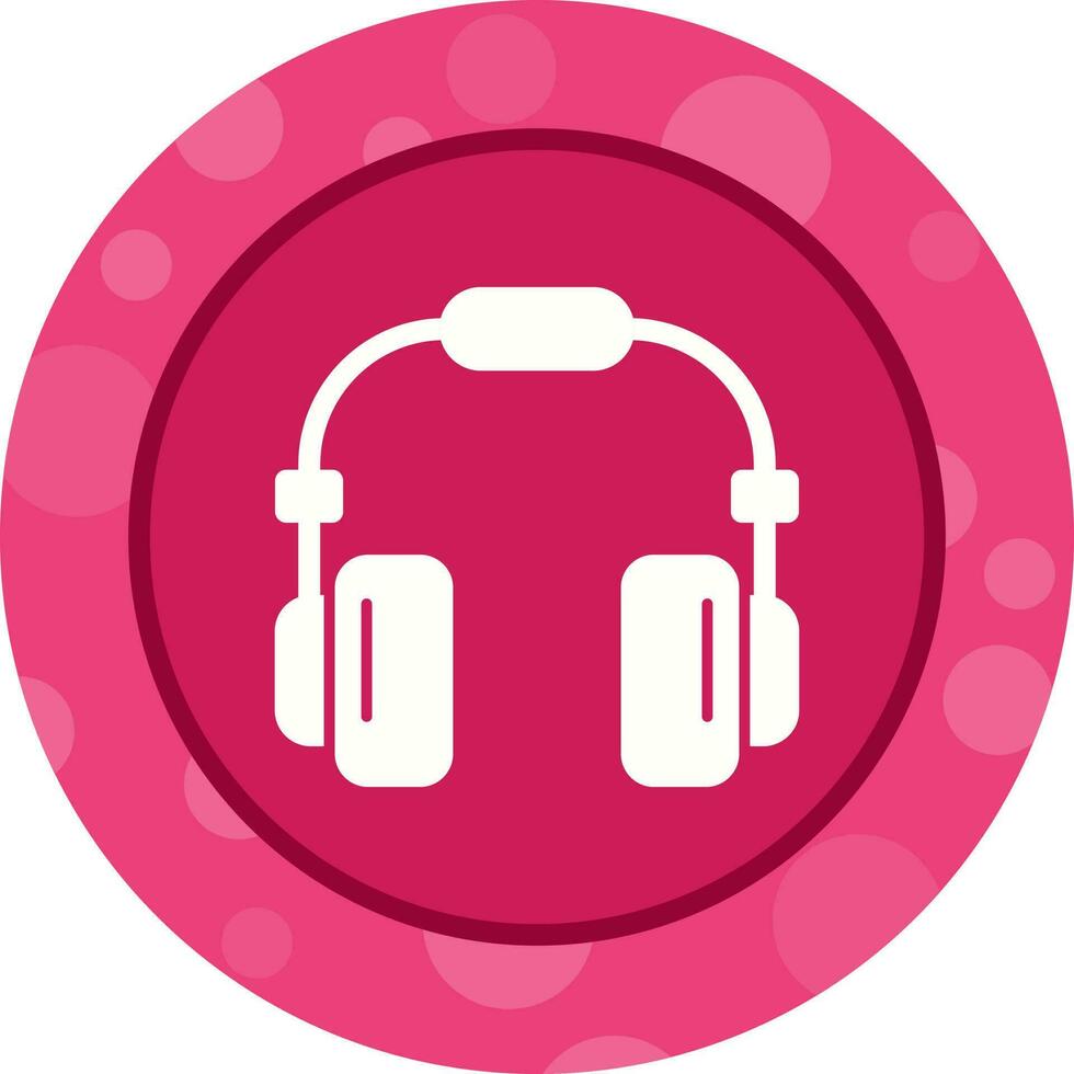 Headphone Unique Vector Icon