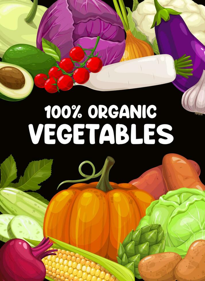 Organic vegetables farm harvest sketch vector