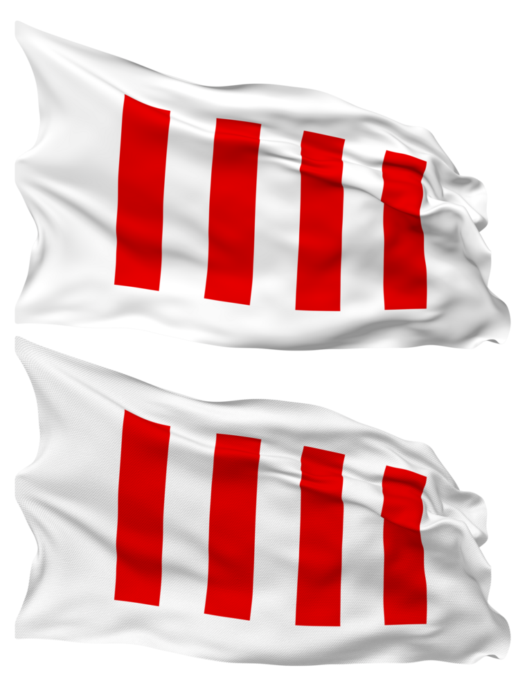 United Nations Honour Flag Waves Isolated in Plain and Bump Texture, with Transparent Background, 3D Rendering png