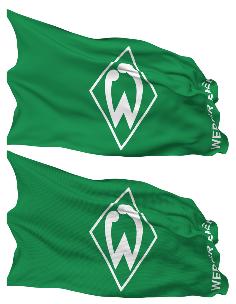 Sportverein Werder Bremen von 1899 e V, SV Werder Bremen Flag Waves