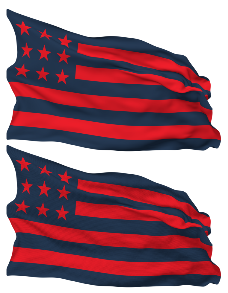 Club Atletico San Lorenzo de Almagro, San Lorenzo de Almagro Flag Waves Isolated in Plain and Bump Texture, with Transparent Background, 3D Rendering png
