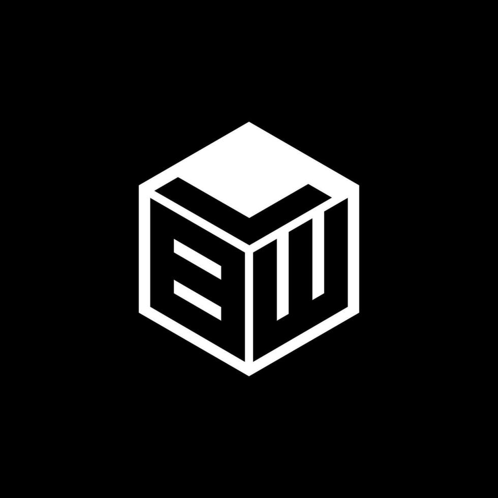 BWL letter logo design in illustration. Vector logo, calligraphy designs for logo, Poster, Invitation, etc.