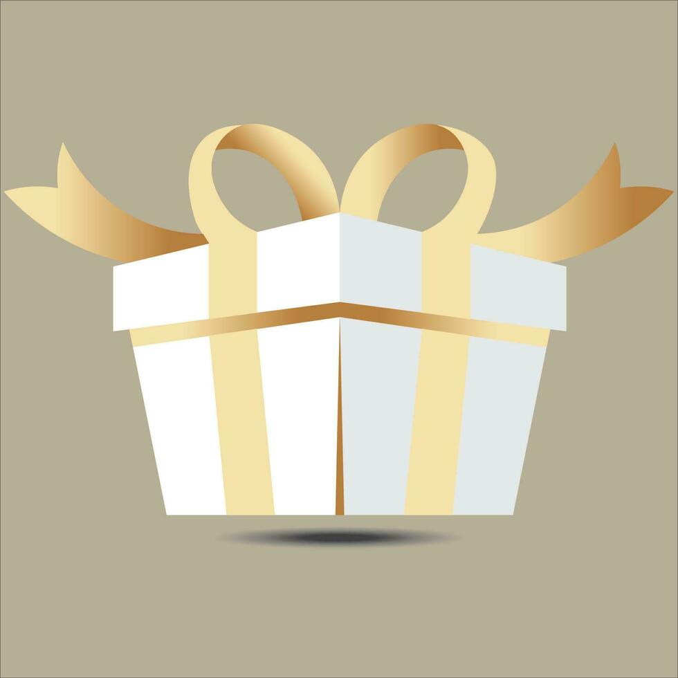 gift box vector, illustration, symbol vector