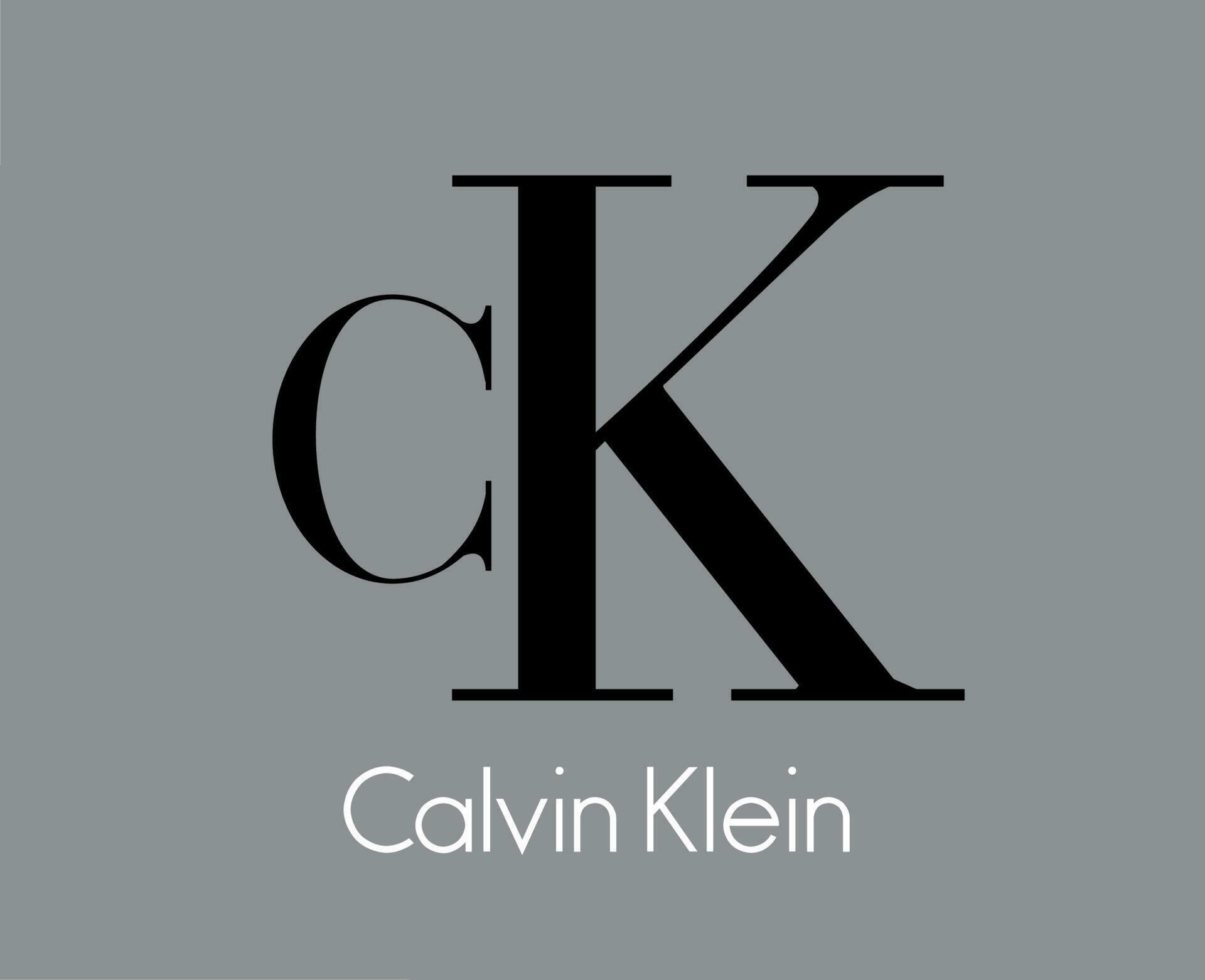 Calvin Klein Brand Clothes Symbol Logo Design Fashion Vector ...