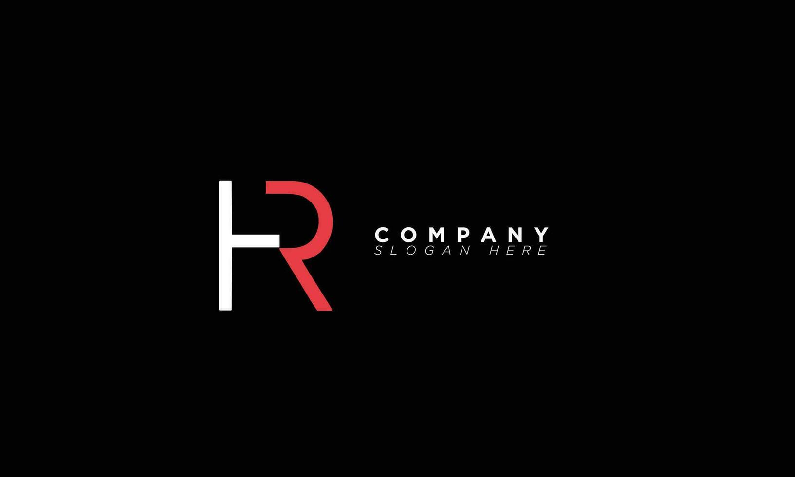 FR Alphabet letters Initials Monogram logo RF, F and R vector