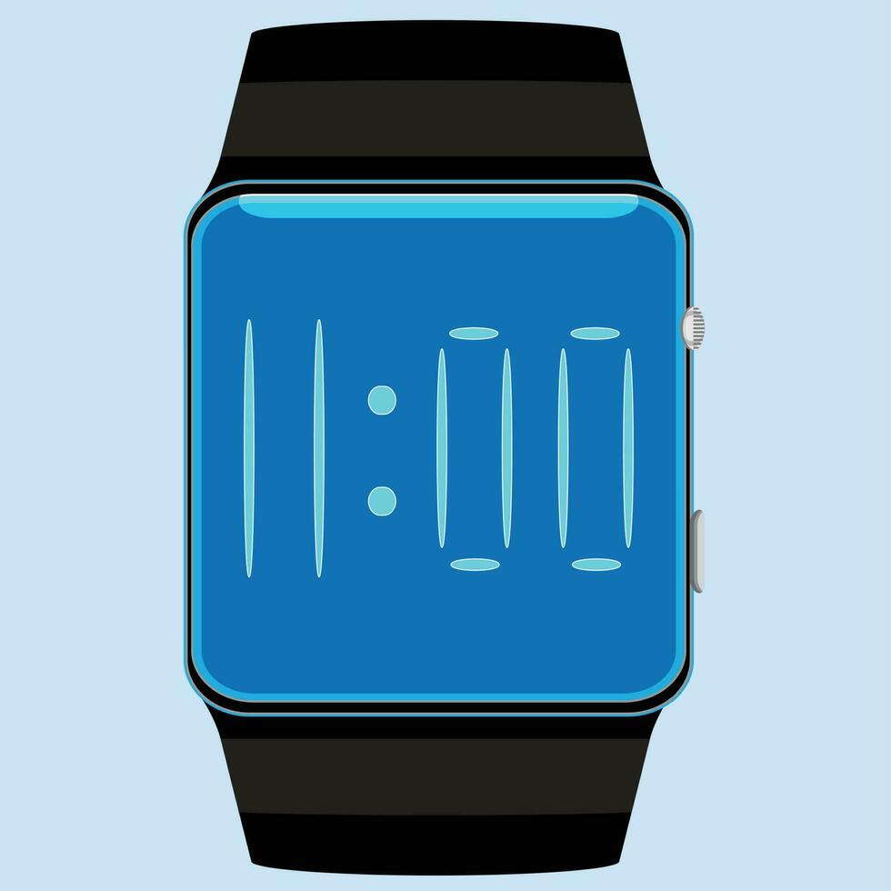 Smart watch icon vector