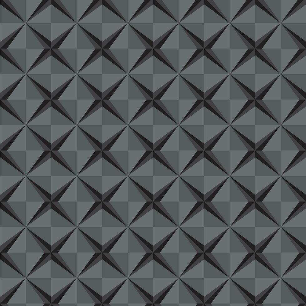 Seamless pattern gray tile vector