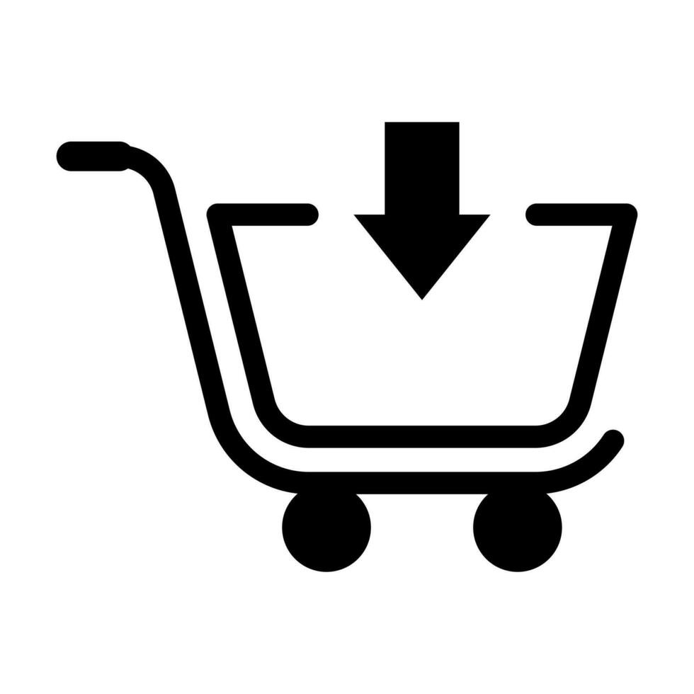 add to cart vector icon