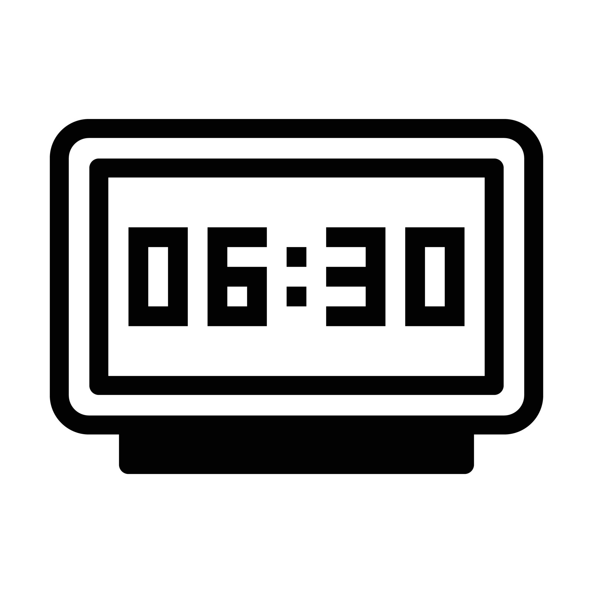 Digital clock vector 23402433 Vector Art at Vecteezy