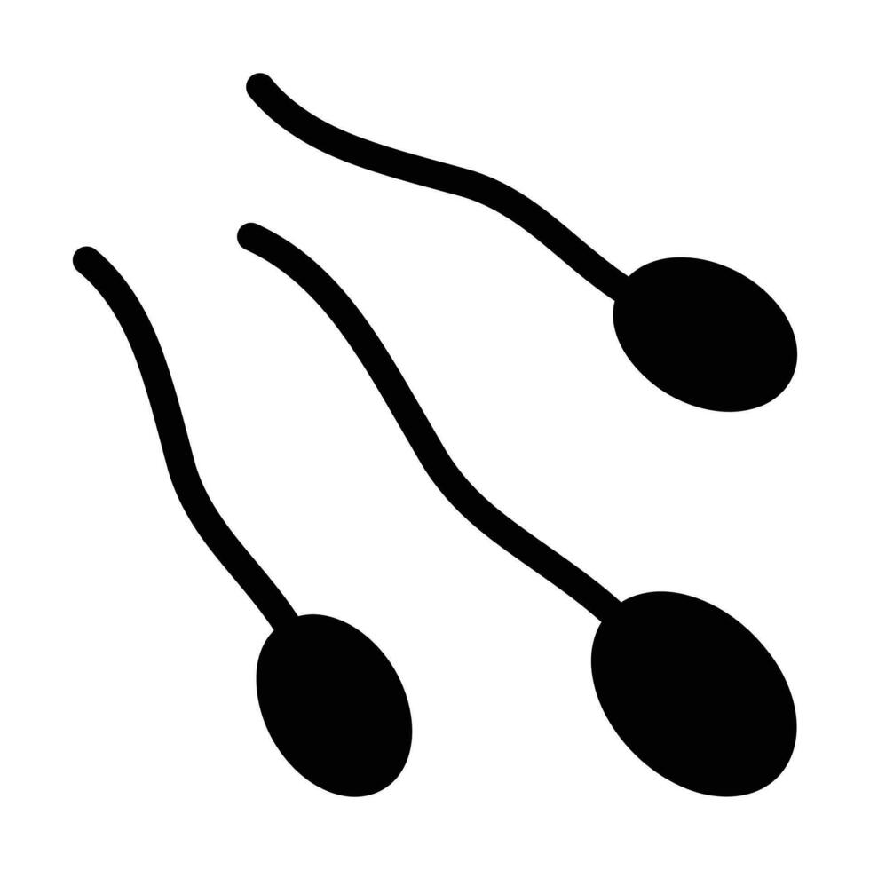 sperm vector icon