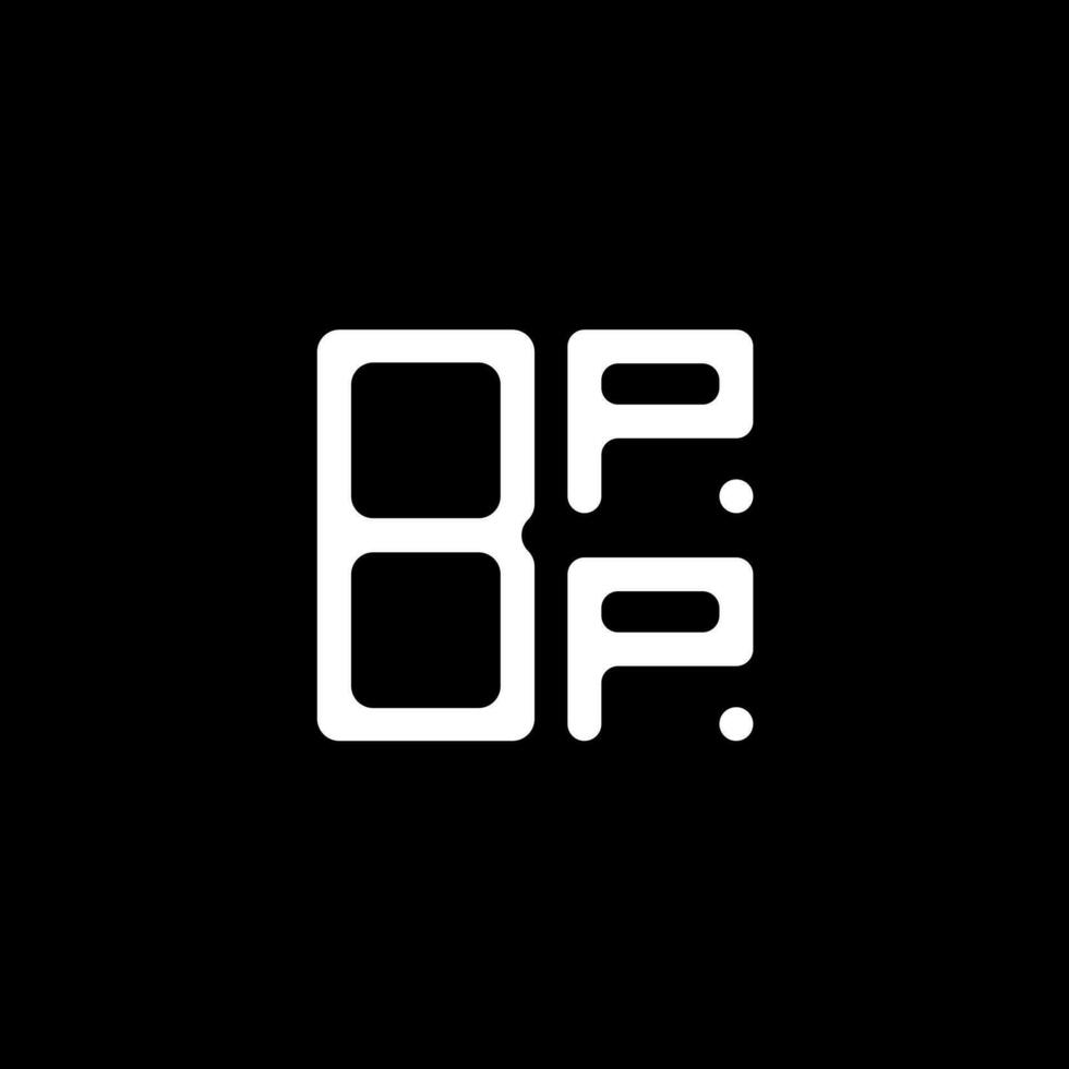 BPP letter logo creative design with vector graphic, BPP simple and modern logo.