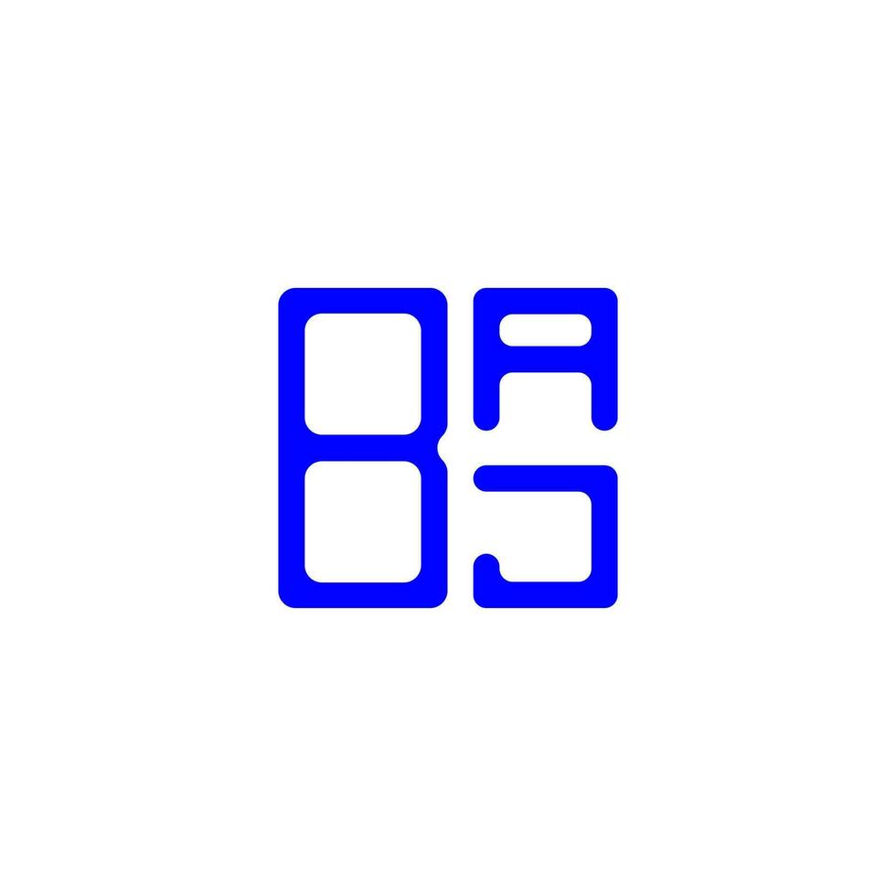 BAJ letter logo creative design with vector graphic, BAJ simple and modern logo.