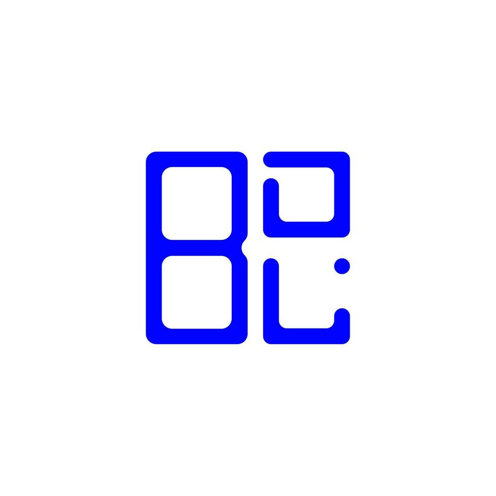 diseño creativo del logotipo de la letra bdl con gráfico vectorial, logotipo simple y moderno de bdl. vector