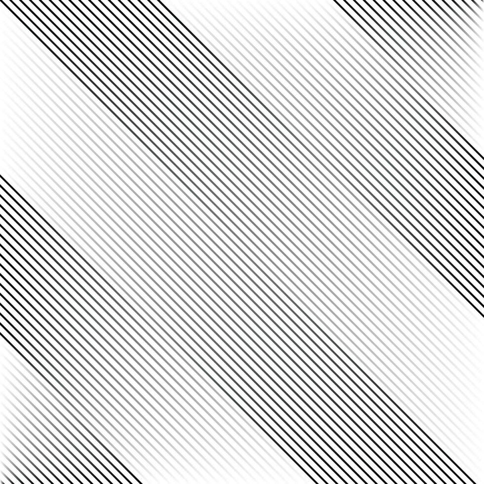 abstract black and white gradient diagonal stripe straight line pattern. vector