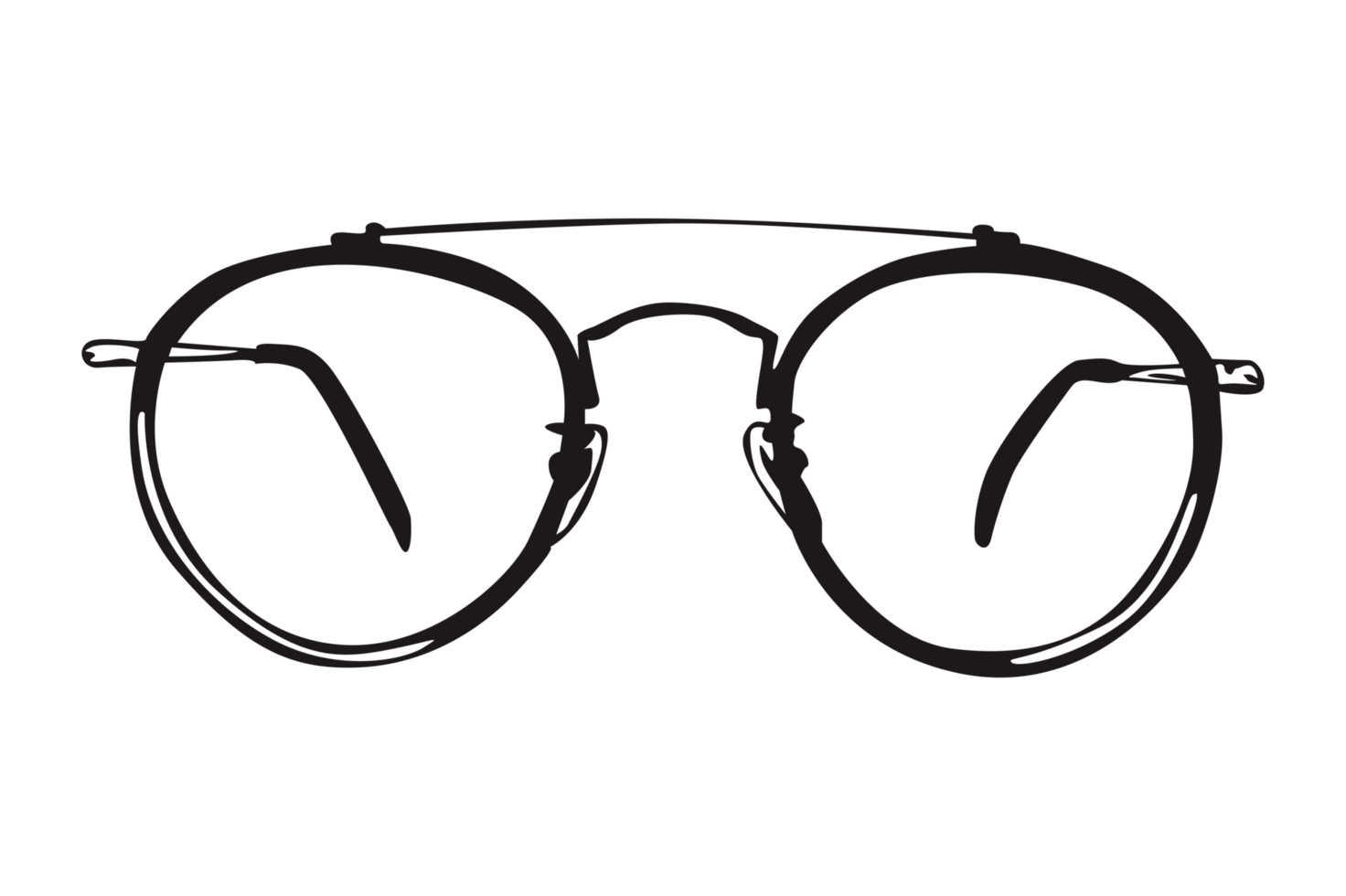 fashion-black-glasses-23404353-png