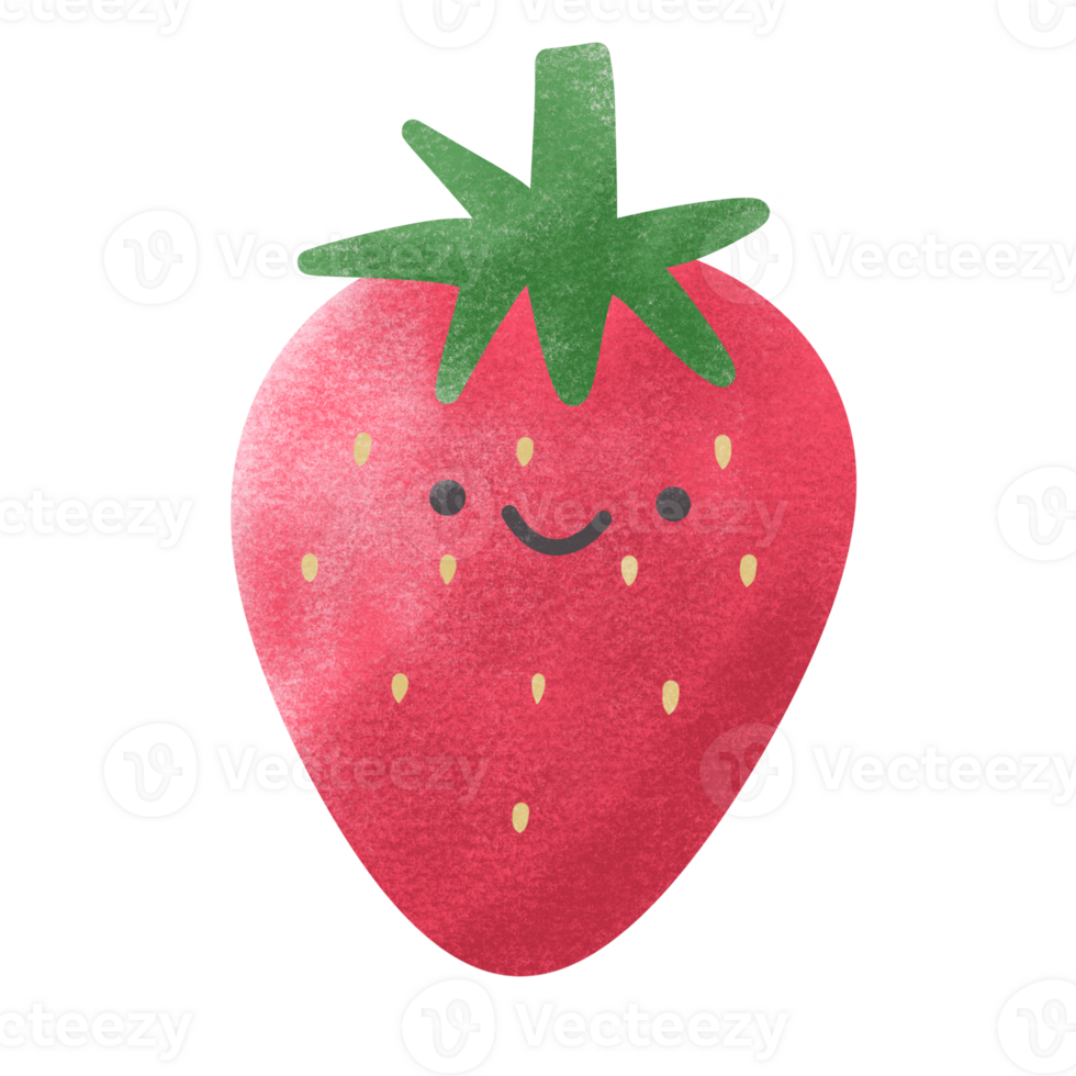 illustration of a strawberry png