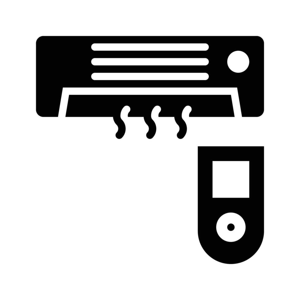 Air Conditioning vector Solid  icon . Simple stock illustration stock