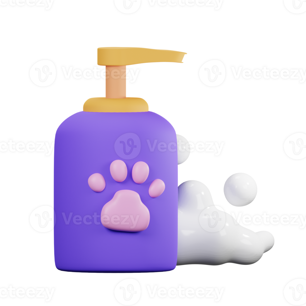 3D Pet Shampoo 23404762 PNG
