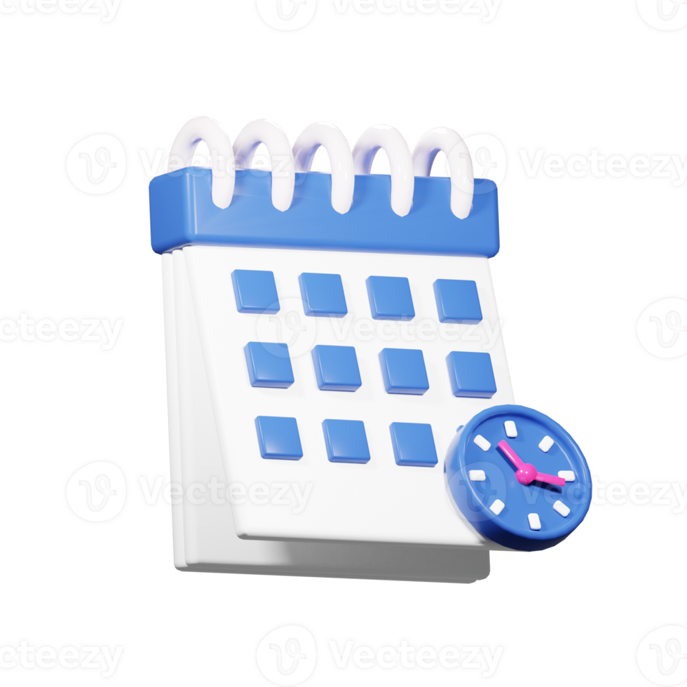 3d fecha límite fecha icono png