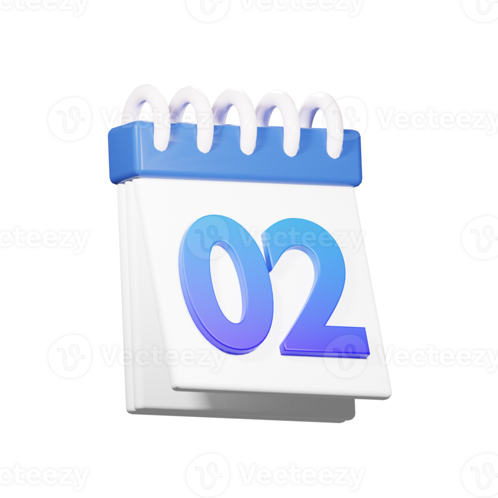 3D 2 Date Icon png