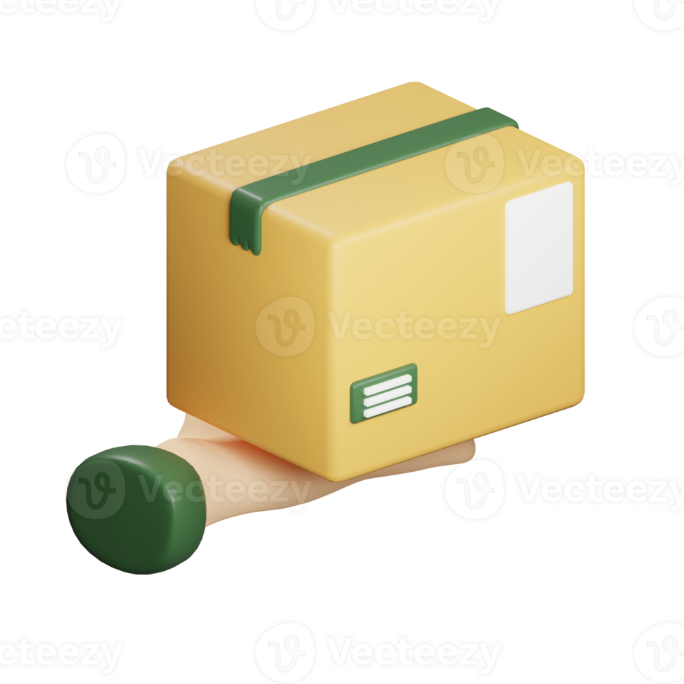 3D Package Delivery png