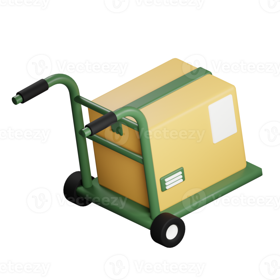 3D Package Delivery png