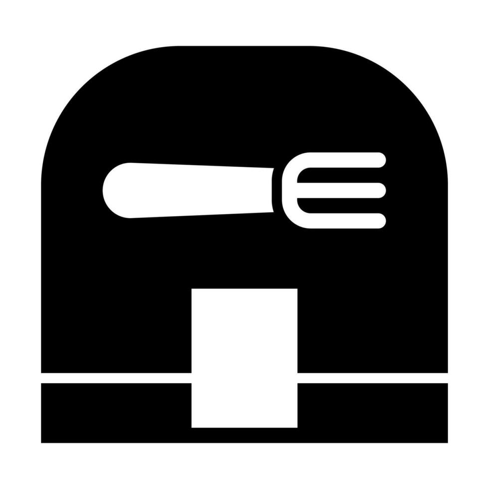Canteen Icon Design vector