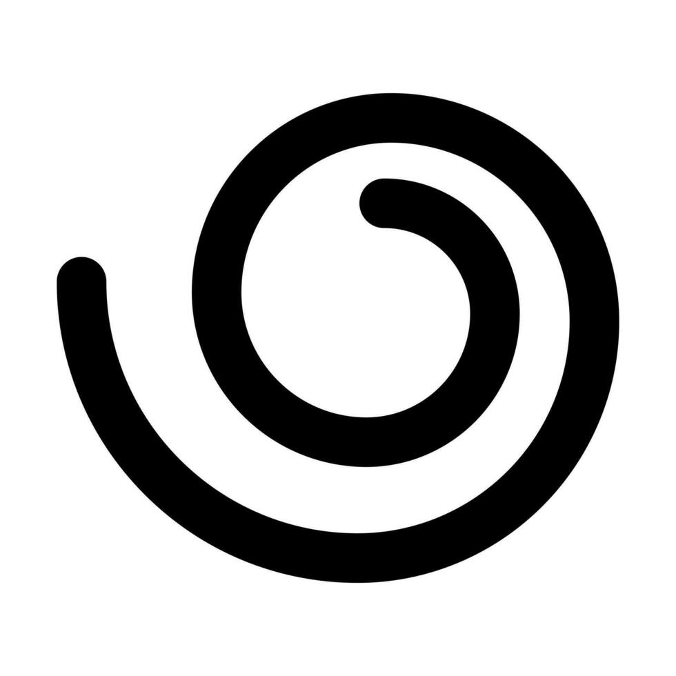 diseño de icono de espiral vector