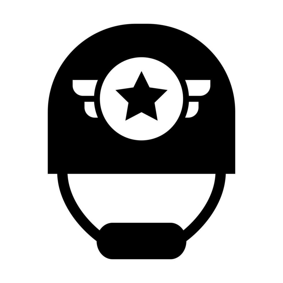 diseño de icono de casco vector