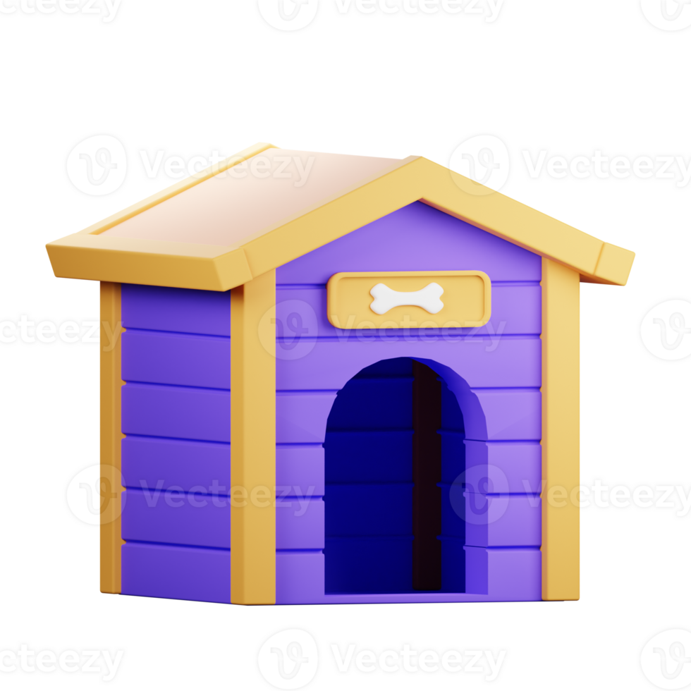 3D Dog House png