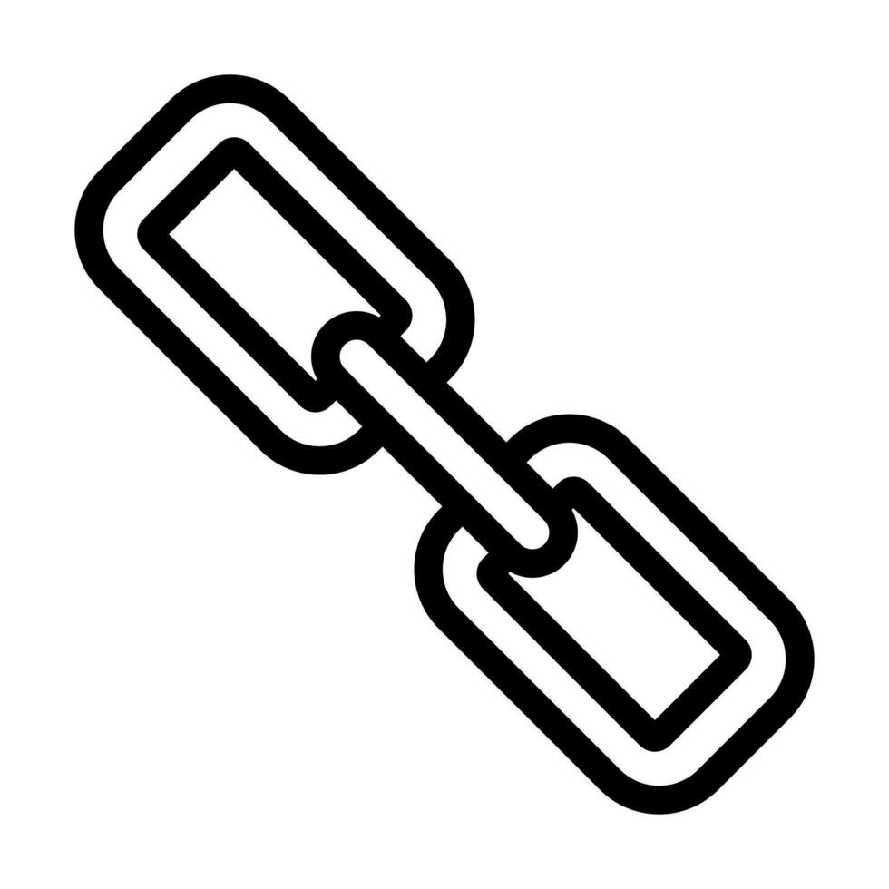Chained Icon Design vector