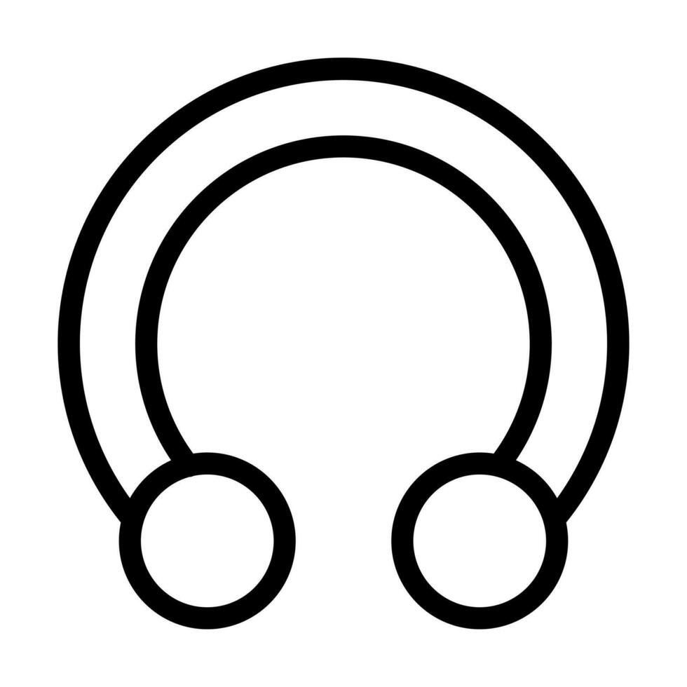 Piercings Icon Design vector