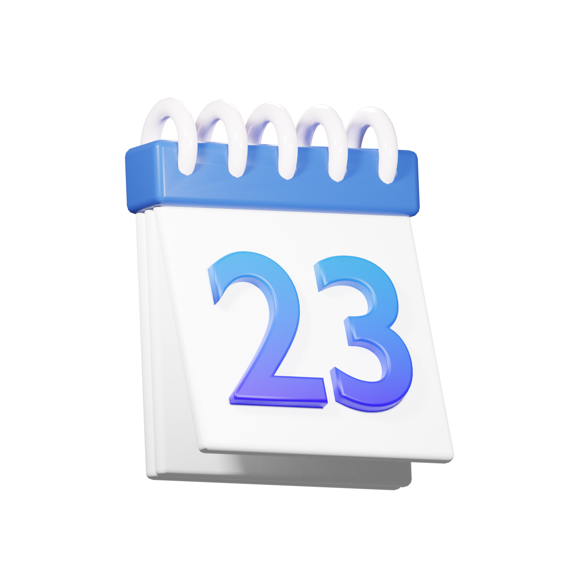 3d-23-date-icon-23405190-png