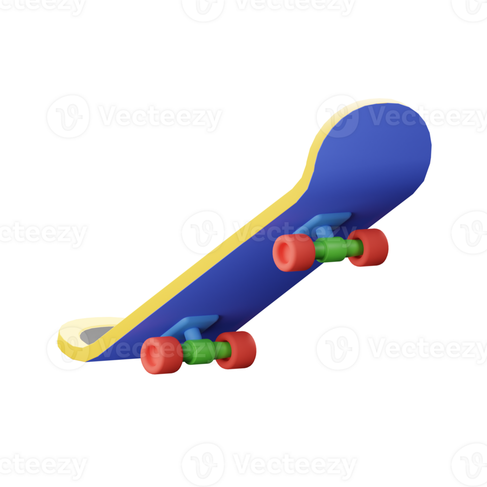 3D Skateboard Icon png